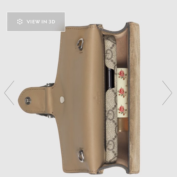 GUCCI Dionysus GG Supreme MINI ~ NWOT w/duster & original box - Picture 3 of 5